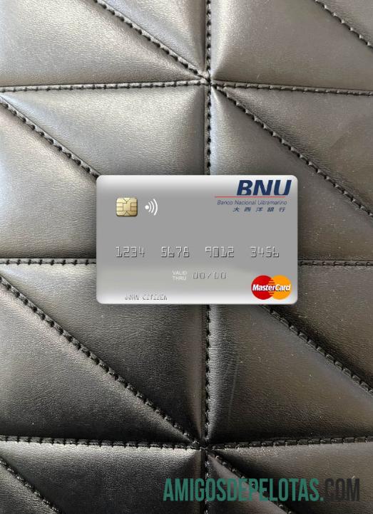 Timor Leste Banco Nacional Ultramarino Building Mastercard Photolook Front exemplo real